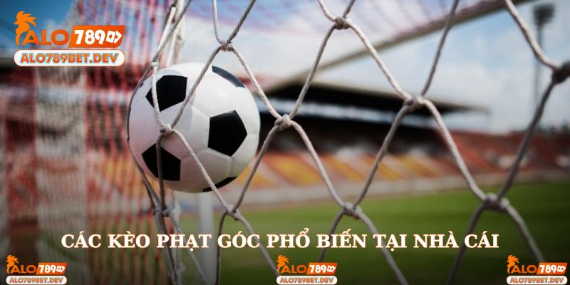 Những kèo góc phổ biến nhiều dân chơi lựa chọn 